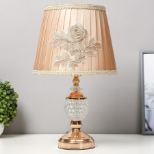 Azalia table lamp 1x40W E27 gold 25x25x40 cm Risalux