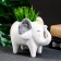 Kashpo "Elephant Plato" Bely, 16x9x13cm