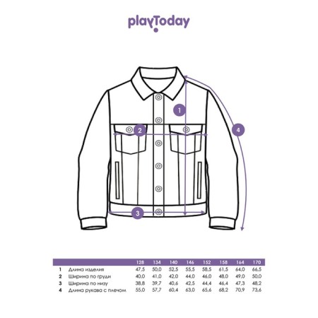 Куртка для девочки PlayToday, рост 164 см-8