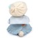 Soft toy "Lee in a sea dress and knitted beret", 24 cm
