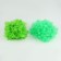 Carnival wig, voluminous, light green