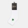 Women's socks New Year's "Christmas tree" minku white color, rr 38-39 (25 cm)