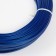 Artificial rattan 6 mm 100 m wave (blue metallic)