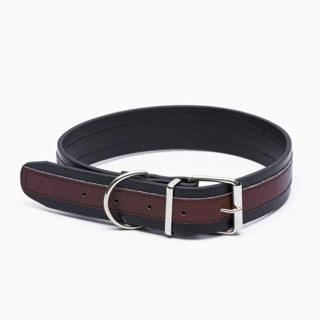 Two-layer collar 66 x 3.5 cm, Osh 50-60, brown-black-1