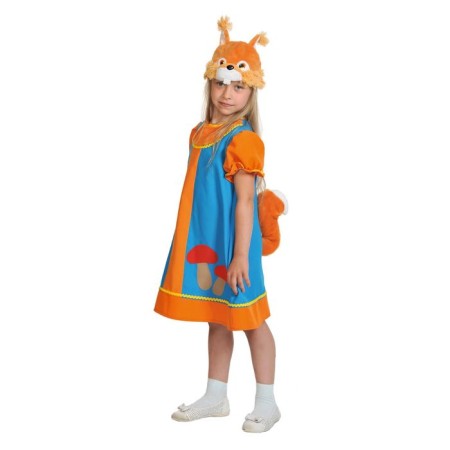 Carnival costume "Squirrel Skill", p. S, height 110-116 cm