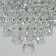 Aladard chandelier, size 50x43x50 cm, 300W 5XE14 IP 20