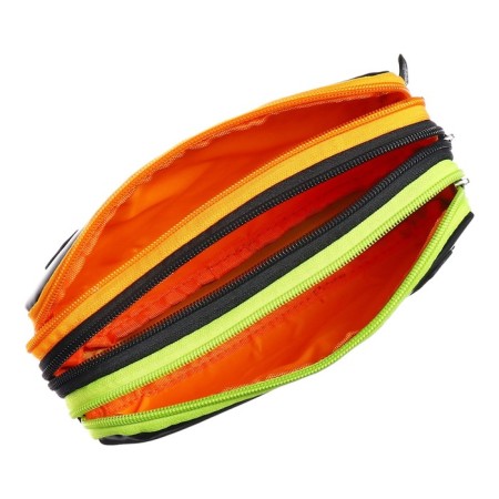 Penal soft, 3 departments, 85 x 210 x 55 mm, voluminous, Devente T-Rex, textiles/artificial leather 7020410-4