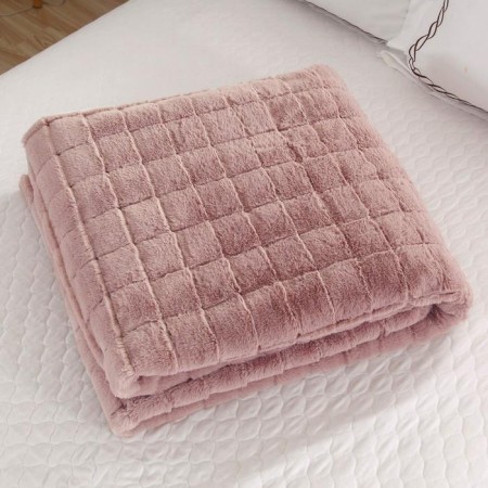Madeline bedspread, size 220x240 cm, color ash rose-6
