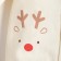 Combineson crumb I "Merry XMAS", height 74-80 cm, beige color