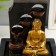 The desktop fountain from the network, backlight "Buddha in gold at the wall with waterfall" 23x17.5x28 cm