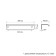 Penfois handle Cappio RT002, L = 300 mm, m/o 224 mm, color gray color