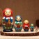 Nesting doll "Old Russian nesting doll", 5 puppet, suite