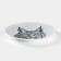 Porcelain plate "Lynx", D = 24 cm, white