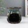 Aroma lace ceramics "Patterns and relief" Brown 8x8x8.4 cm