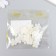 Decor for creativity plastic "Flower" Pearl set 20 pcs 1.7x1.7 cm
