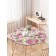 Tables on the table “Flower tenderness”, round, oxford, elastic band, size 120x120 cm, diameter 75-100 cm