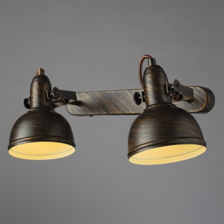 Martin 2x40W E14 Brown 11x36x23 cm-1