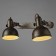 Martin 2x40W E14 Brown 11x36x23 cm