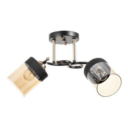Ella chandelier 2he27 40w Black 46x25x26 cm Bayerlux
