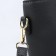 Zipper bag with zipper, gray color