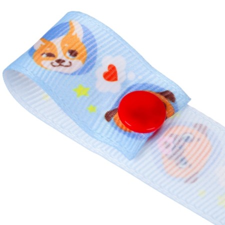 Holder for the nipple - dummy "Trend. Dogs ", on the tape-6