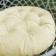 Pillow for swing "Tina", diameter 60 cm, cream color