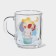 Mug "Cute fluffs", glass, 200 ml, MIX drawing