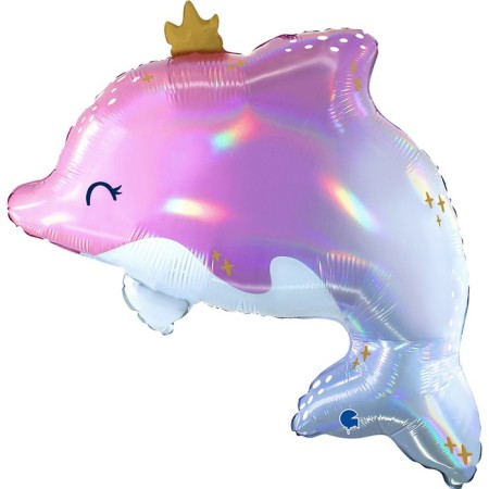 Foil ball 27 "Dolphin", figure
