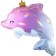 Foil ball 27 "Dolphin", figure
