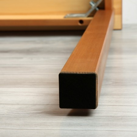 Furniture tundra, 40 x 40 mm, square, black, 8 pcs.-9