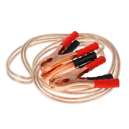 NOVA Bright launch wires, 400 A, with transparent insulation, frost -resistant, in a bag, 2.5 m