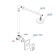 The shower system wasserkraft a12528, built-in, tropical shower, brass/ABS plate, chrome 101201