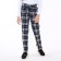 School pants for girls, dark blue color, height 152 cm
