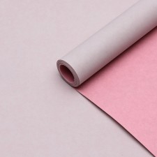 Paper packaging craft, bilateral, vanilla pink 0.68 x 10 m