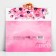 Formal envelope "Council and love", wedding, pink, 17.5 x 8 cm