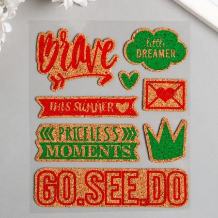Sticker "Dream" Mix 18.5x12 cm