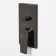 Shower mixer Wasserkraft Abens 6661, single -leaf, without watering can, without spout, black