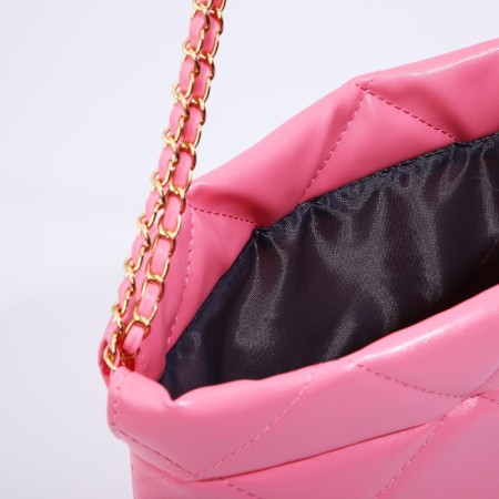 Bag-bag without fastening, pink color-5
