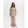 Female set (jacket, trousers) KAFTAN VELVET p. 52-54, beige