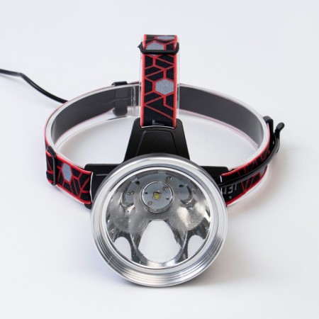 Battery -off flashlight, 10,000 mAh, 30 watts, 1600 lm, P90, USB, 12 hours of operation-2