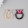 Carabiner Metal "Butterfly" set 2 pcs 3.8x3 cm
