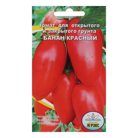Seeds Tomat "Banana Red", 20 pcs