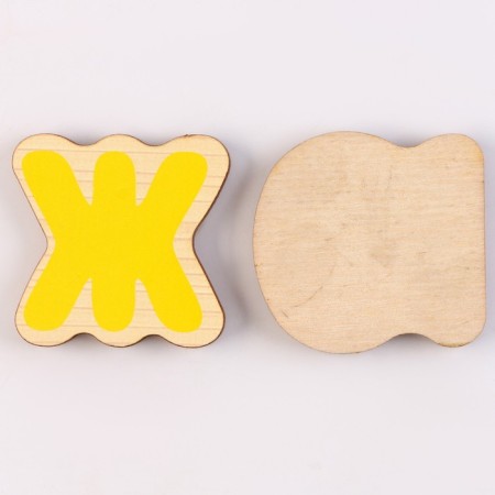 The game made of wood "Funny alphabet. Alphabet"-4