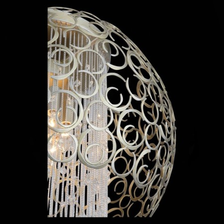 Ceiling Ceiling ST LUCE. SL1101.202.06. Dolcima. 6x40 watts, E14, 58x58x30 cm, Shampan-6