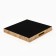 Plastic rectangular tray with the mirror "Patterns", 37 x 37 x 4.5 cm Soldier