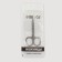 Scissors manicure, bent, 9 cm, silver color