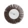 Circle of petal radial tundra, 80 x 40 x 6 mm, p60