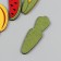 Decor for creativity claims. suede "fruits, vegetables" mix 7x2.2 cm