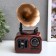 Musical Mechanical Mechanical "Gramophone" 17x9.5x9.5 cm
