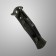 Folding knife, automatic "whist" steel - 420, handle - steel, 20 cm